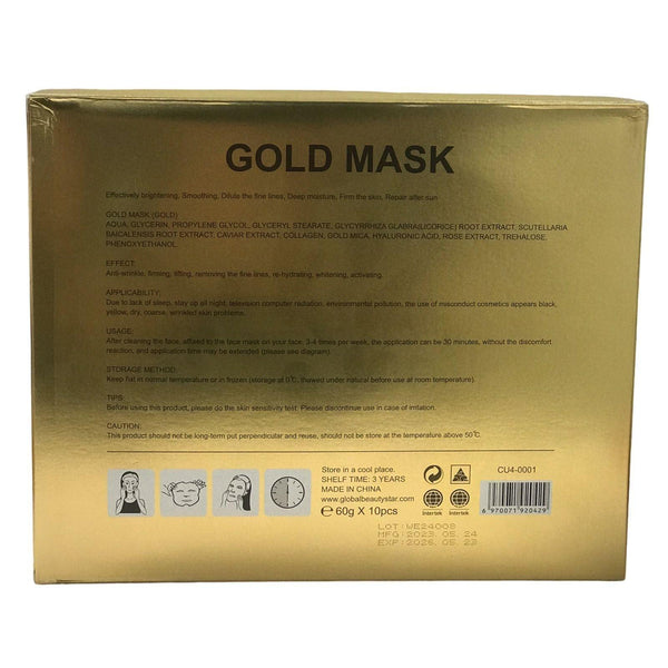 Black 24k Gold Caviar Collagen Mask 60g 1 Box - Awarid UAE