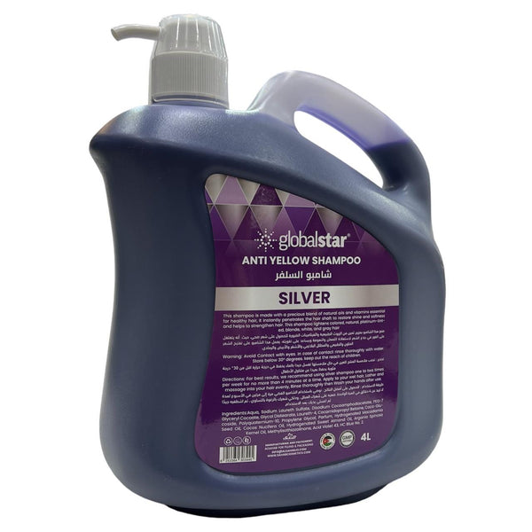 Globalstar Anti Yellow Silver Shampoo 4L