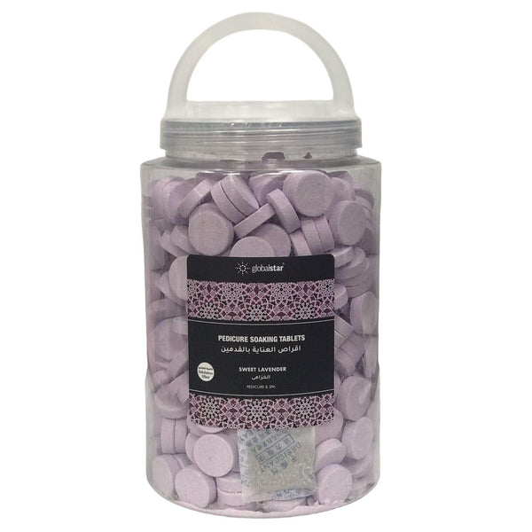 Globalstar Pedicure Soaking Tablet Lavender 2800g - Awarid UAE