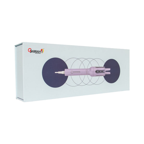 Gjarrah Professional Ceramic Hair Curler - Dual Voltage Curling Wand for Perfect Curls & Waves