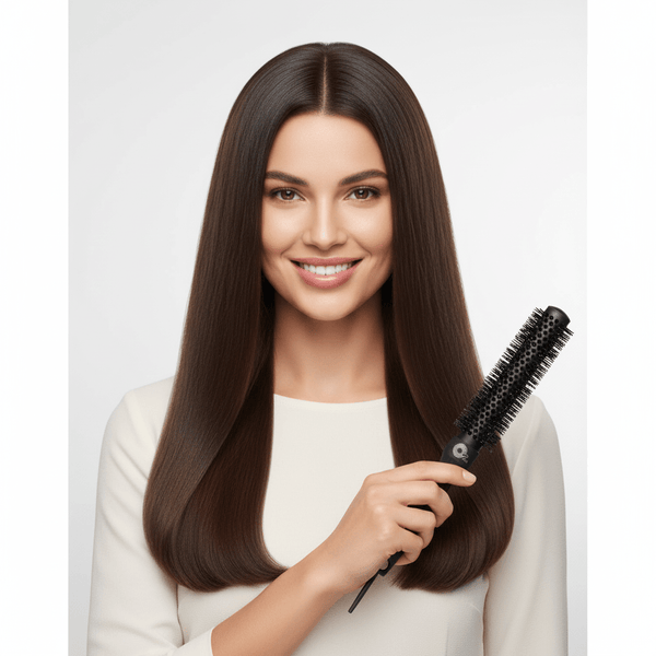Oplus Nano Technology Ceramic Hair Brush -25 – Professional Detangling Brush for All Hair Types