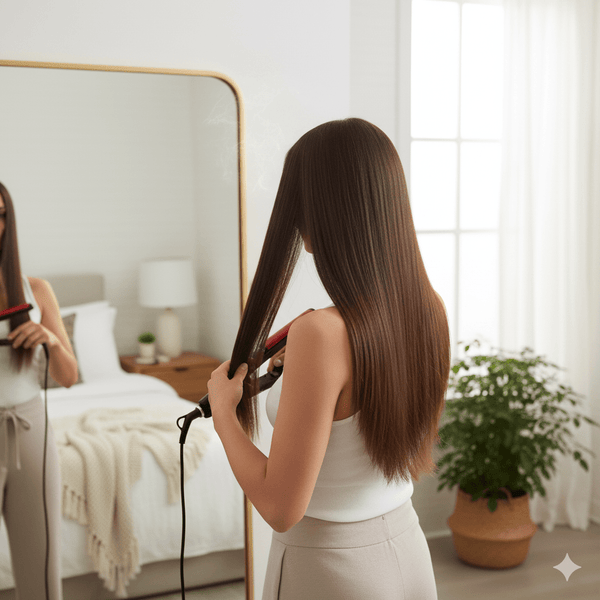 Globalstar FL-1001g Hair Straightener – Salon-Grade, Digital Display, Ultra High Heat, 60 Min Safety