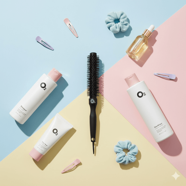 Oplus Nano Technology Ceramic Hair Brush -25 – Professional Detangling Brush for All Hair Types