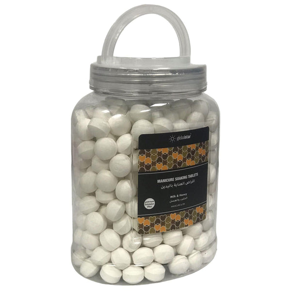 Globalstar Manicure Soaking Tablets Milk And Honey 1000g - Awarid UAE
