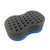 Globalstar Double Sided Barber Hair Brush Sponge For Afro Curl HS405-02 - Awarid UAE