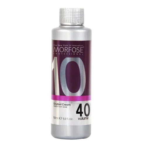 كريم مورفوز 10 المؤكسد 12%، حجم 40، 150 مل - مُطوّر لون الشعر الاحترافي للحصول على نتائج لون مثالية