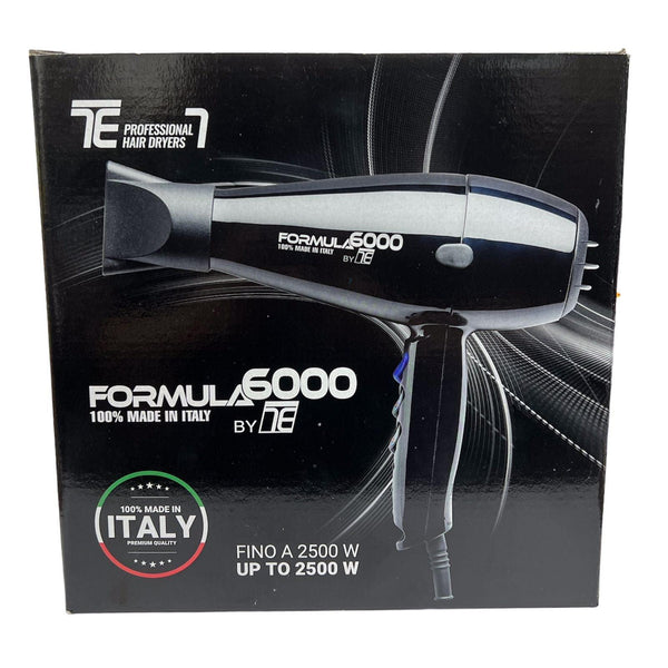 Tecno Elettra Formula 6000 Professional Hair Dryer Red & Black 2500W - Awarid UAE