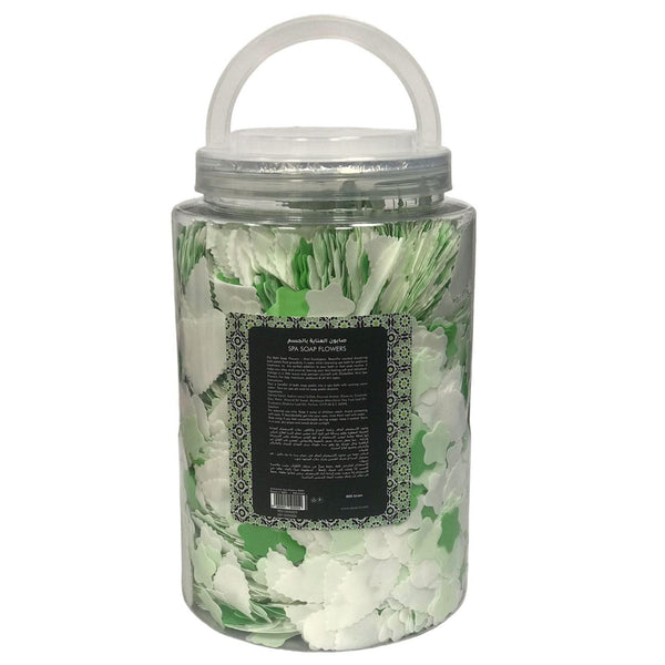 Globalstar Spa Soap Flowers For Hands, Feet And Body Mint Eucalyptus Scent 800g - Awarid UAE