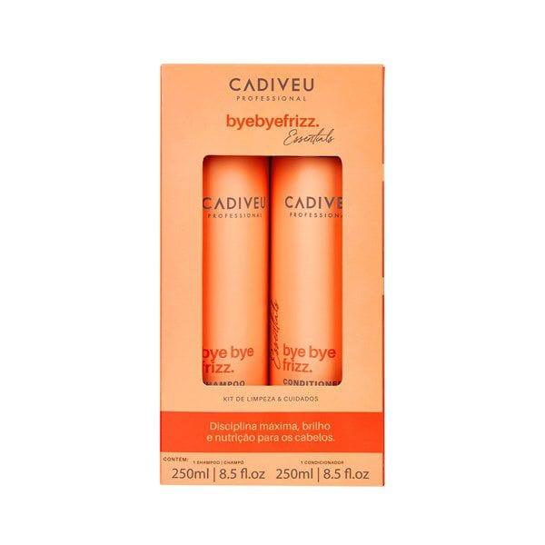 Cadiveu Brasil Cacau Bye Bye Frizz Shampoo And Conditioner Hair Care Set 1x2 250ml - Awarid UAE