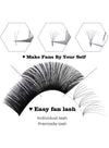 Globalstar Fan Lashes 0.03-D Mix - Embrace the Art of Subtle Volume Lashes