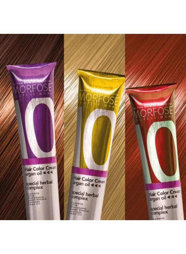 Morfose 7.4 Copper Hair Color Cream with Camellia, Argan & Macadamia Oils