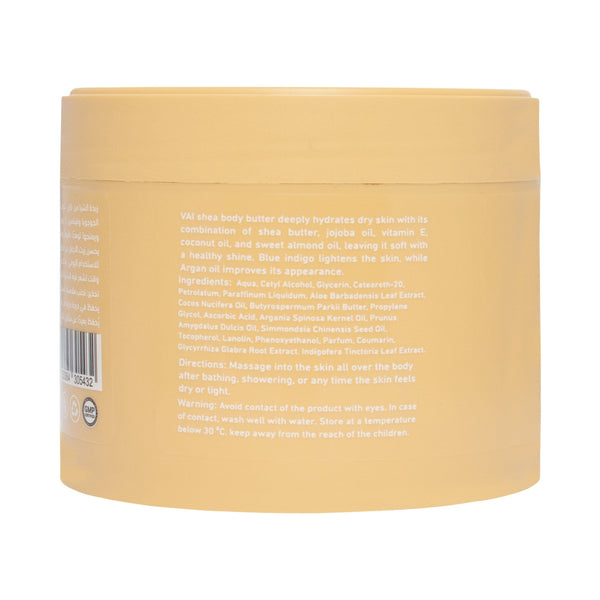 Vai Naturals Blue Indigo Shea Butter – Intense Moisture & Radiance for Dry Skin, 48H Nourishment