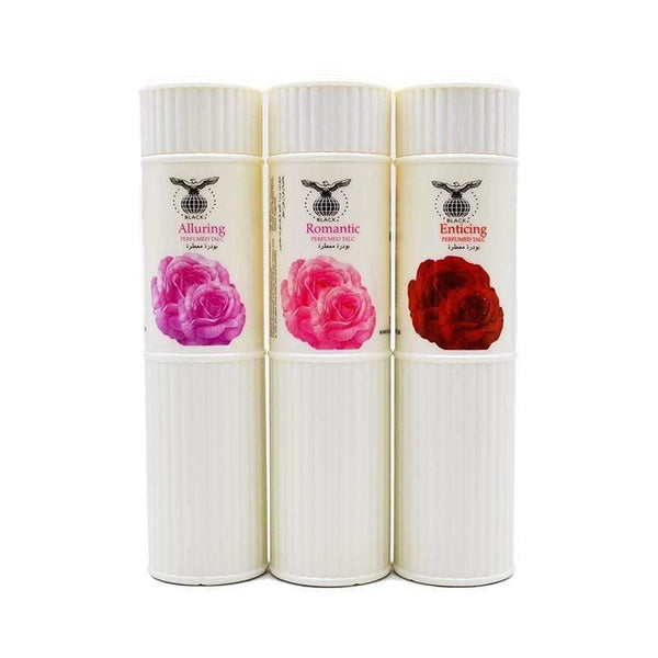 Black Perfumed Talc Powder Alluring 250g - Awarid UAE