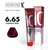 Morfose 6.65 Intense Ruby Contrast Hair Cream (100ml)- Dazzling Contrast Ruby