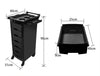 Globalstar Hairdresser Maintenance Cart - Rolling Trolley for Salon Perm and Hair Dyeing