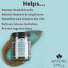 Nature Spell Hyaluronic Acid & African Black Soap Body Scrub 300ml - Awarid UAE