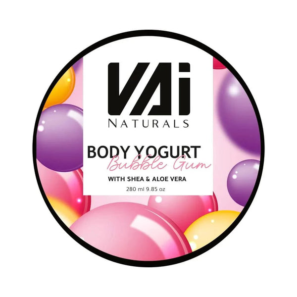 VAI Body Yogurt Gum 280ml - Ultra Moisturizing Body Cream with Sweet Gum Scent