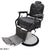 Black Professional Barber Chair BX-2915-1 - Awarid UAE