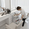 Globalstar Small Rolling Trolley with Drawer - Perfect for Salon and Multiuse Storage