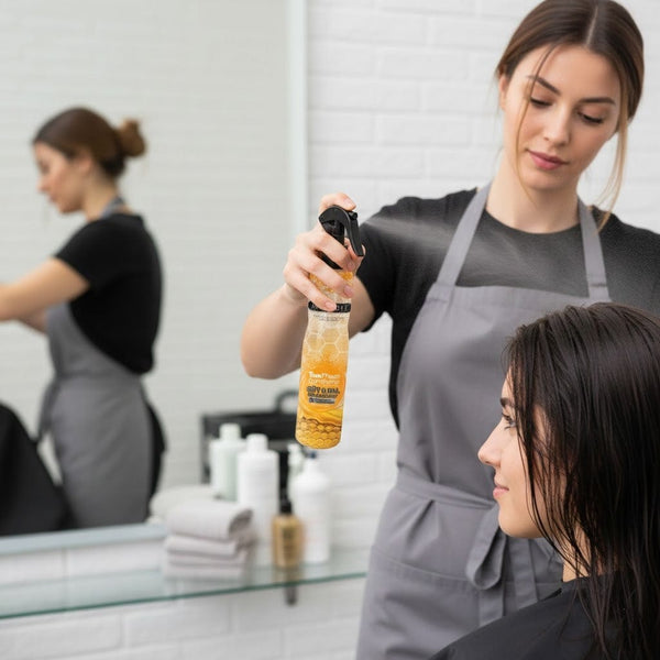 Morfose Milk & Honey 2 Phase Conditioner 400 ml – Leave-In Nourishing Spray for Dry & Damaged Hair