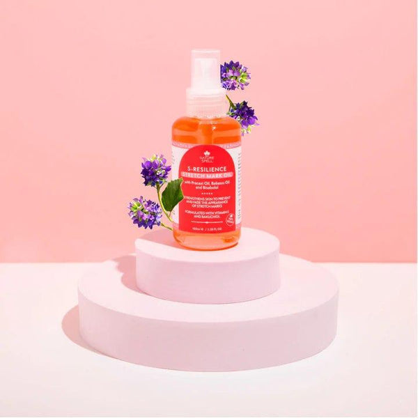 Nature Spell S-Resilience Stretch Mark Oil 100ml - Awarid UAE