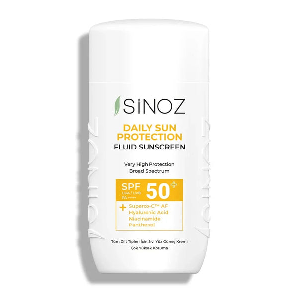 Sinoz Daily Liquid Sunscreen SPF50+ PA++++ 50ml – Rejuvenating, Hydrating, All Skin Types