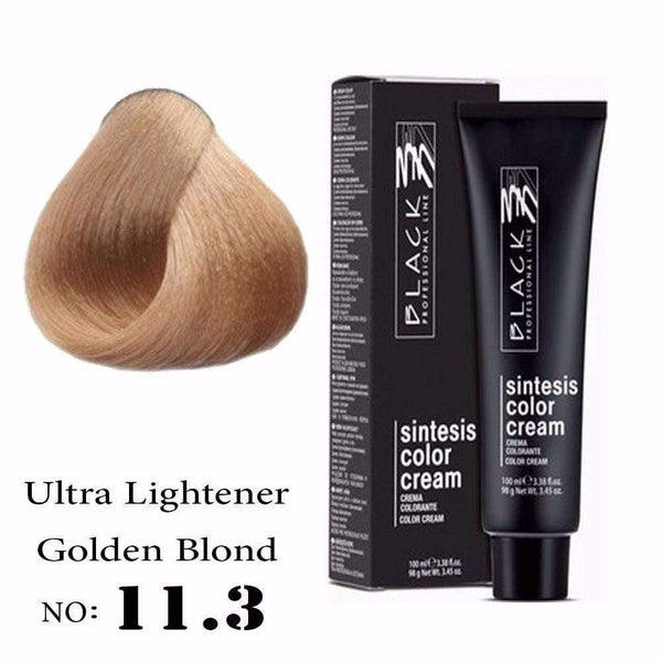 Hair color, Hair coloring, Ammonia, Ultra lightener golden blond hair color, 11.3 hair color