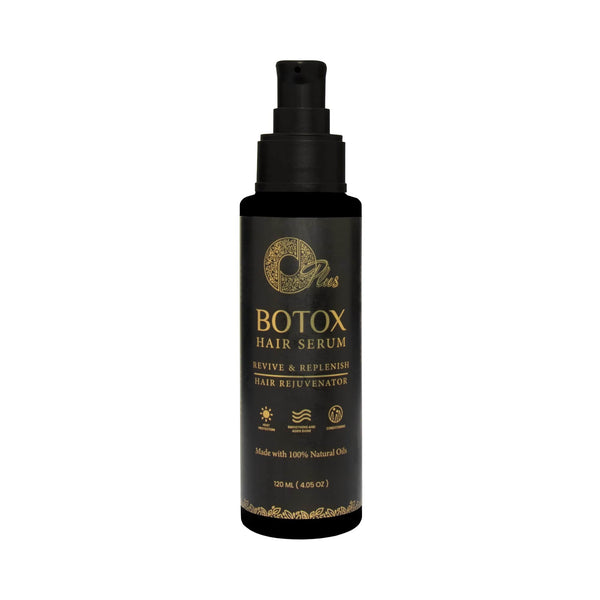 Oplus Botox Hair Serum – 120ml Hair Rejuvenator with Hydrolyzed Keratin & Natural Oils – Moisturizes, Protects & Adds Shine