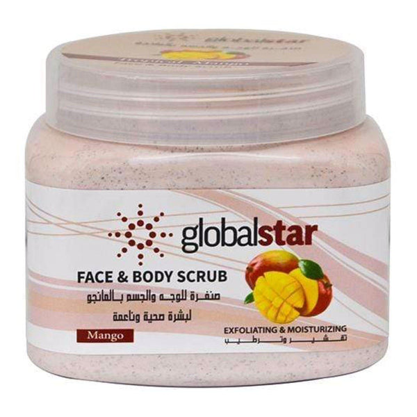 Globalstar Exfoliating Face & Body Scrub Mango 500ml - Awarid UAE