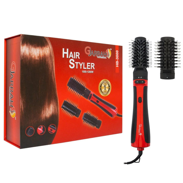 Gjarrah Hair Dryer FL-6001 & Globalstar Hair Straightener + 2-in-1 Brush Dryer – Free Oplus Hair Transformation Set!
