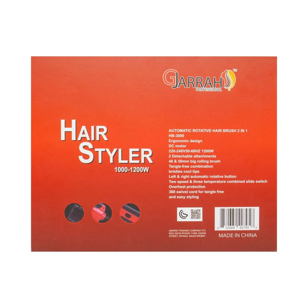 Gjarrah Hair Dryer FL-6001 & Globalstar Hair Straightener + 2-in-1 Brush Dryer – Free Oplus Hair Transformation Set!