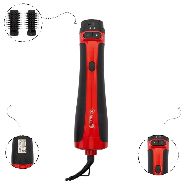 Gjarrah Hair Dryer FL-6001 & Globalstar Hair Straightener + 2-in-1 Brush Dryer – Free Oplus Hair Transformation Set!