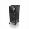 Globalstar Professional 2 Door Salon Trolley with Lock – Secure, Multi-Functional Beauty Cart with Removable Drawers