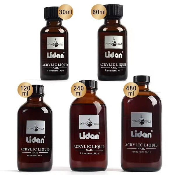 Globalstar Lidan Acrylic Liquid 30ml - The Ultimate Companion for Flawless Nail Enhancements