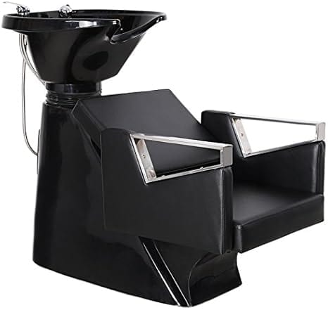 كرسي غسيل شعر احترافي من جلوبال ستار مع حوض غسيل – وحدة غسيل شعر خلفية قابلة للإمالة