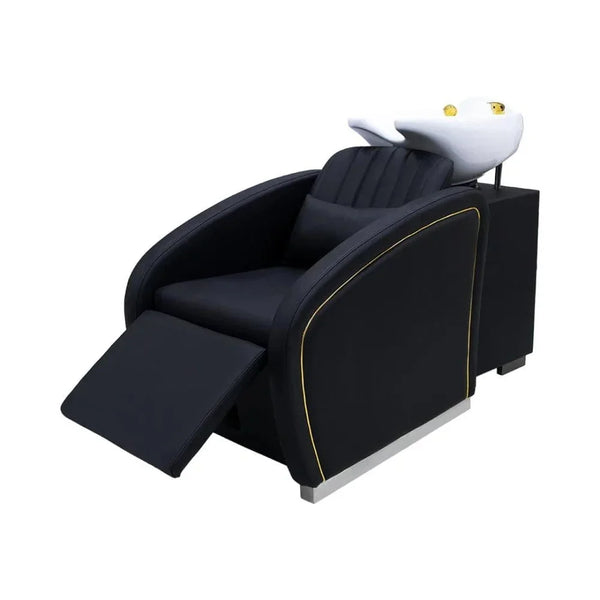 Globalstar Luxury Ladies Shampoo Chair with Footrest – Professional Salon Backwash Unit