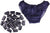 Globalstar Blue Disposable Underwear - 50 Pack for Travel, Spa, and Everyday Use