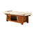 Globalstar Massage Bed with Drawers: Beige Spa Bed for Professional Massage and Therapy