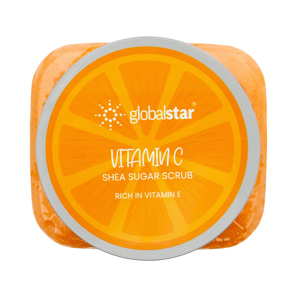 Globalstar Exfoliating Sugar Scrub with Shea Butter & Vitamin C â€“ 600g, Nourishes & Revitalizes Skin