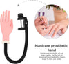Globalstar Pro Nail Artist's Dream - Bendable Mannequin Hand for Manicure Mastery