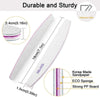 Globalstar Professional 25pcs Nail Files 100/180 Grit - Perfect for Acrylic & Natural Nails