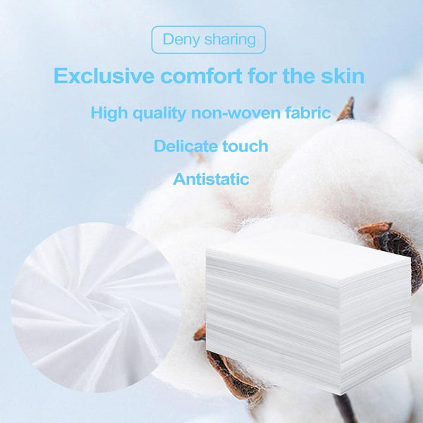 Globalstar 100Pcs Disposable Massage Table Sheets - 30cm x 60cm Non-Woven Fabric Bed Covers, Soft and Breathable, Ideal for Beauty Spa and Tattoo Salon (White)
