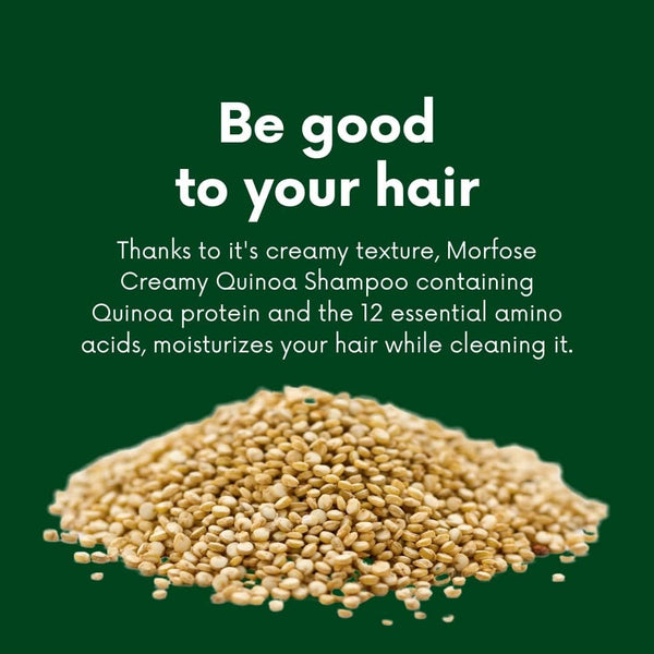 Morfose Quinoa Protein Shampoo 1000ml - Nourish and Protect Your Hair
