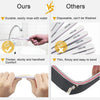 Globalstar Professional 25pcs Nail Files 100/180 Grit - Perfect for Acrylic & Natural Nails