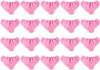 Globalstar 100-Pack Ultra-Soft Disposable Women's Travel Panties Pink - Non-Woven Freshness for Any Occasion