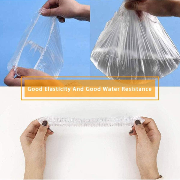 Globalstar: Clear, Elastic, and Waterproof (100 Count) Globalstar Clear Shower Caps