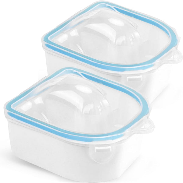 Globalstar Blue Nail Soaking Bowls - The Ultimate Gel Nail Polish Remover Solution