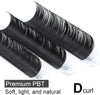 NAGARAKU Mega Volume Individual Eyelash Extensions 0.03mm D Curl 7-15mm Mix Tray