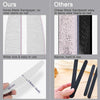 Globalstar Professional 25pcs Nail Files 100/180 Grit - Perfect for Acrylic & Natural Nails