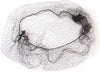 Globalstar Nylon Hairnet with Elastic Edge - 144 Black Mesh Hair Accessories for Secure Styling
